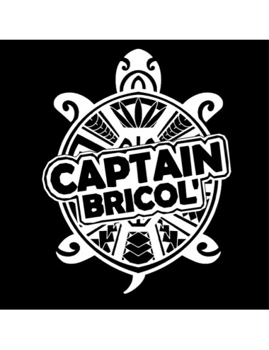 Sweat-shirt captain bricol'...