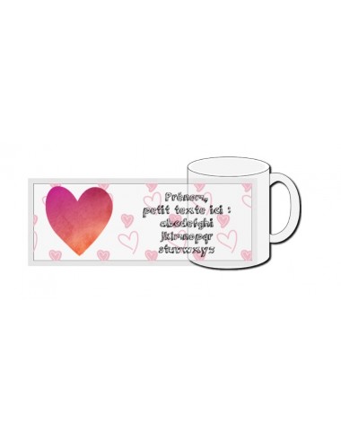 Mug : saint valentin coeur...