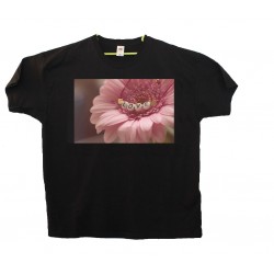 T shirt fleur 100% coton